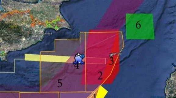 Τι τρέχει; Αποσύρθηκε η κυπριακή NAVTEX για άσκηση με πραγματικά πυρά στο οικόπεδο 3